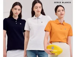 [추천] SERGE BLANCO 24SS 여성 폴로 반팔티셔츠 3종 [베스트]