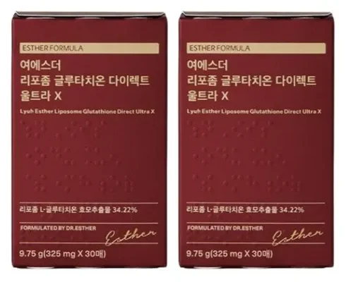 [추천] 여에스더 리포좀글루타치온 울트라X 6박스 [베스트]