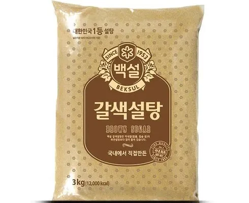 [추천] 갈색설탕3kg [베스트]