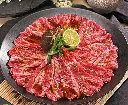 [추천] 양념 소갈비살 300g x 8팩총 2.4kg [베스트]