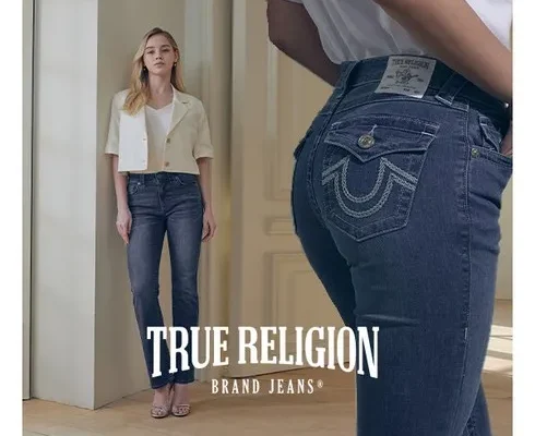 [추천] TRUE RELIGION 24SS 여성 소브텍 세미플레어핏 쿨 데님 2종 [베스트]