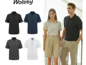 [추천] WOLSEY 남성 24 SUMMER 컴포트핏 에어로 COOL 셔츠 4종 [베스트]