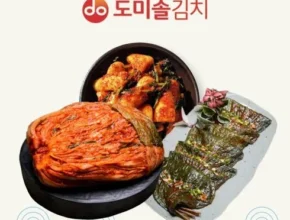 [후회없는 선택] 도미솔김치3종세트11kg  [Good]