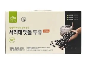 [후회없는 선택] 맛있는家 온통두유 서리태통두유 99.8 190mL 80팩 [Good]