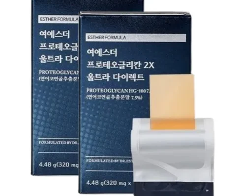 [추천] 여에스더 프로테오글리칸 2X 울트라 다이렉트 20박스40주분 [베스트]