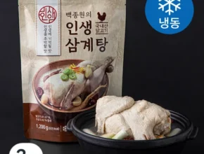 [추천] 인생삼계탕  1200g x 8팩 [베스트]